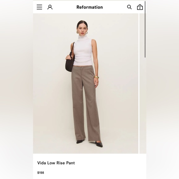 Vida Low Rise Pant
$198
Core
– Cremini Stripe - Picture 1 of 2